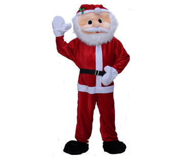 Partyline Mascotte en peluche de luxe du Père Noël | Costume de mascotte