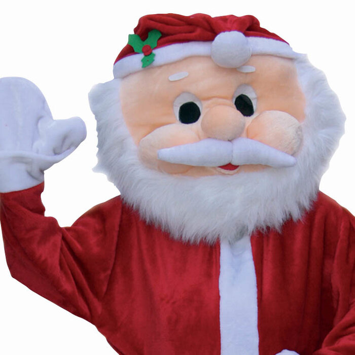 Partyline Santa Claus Deluxe Plush Mascot Costume | Mascot costume