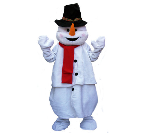 Partyline Snowman Deluxe Plush Mascot Costume | Mascot costume