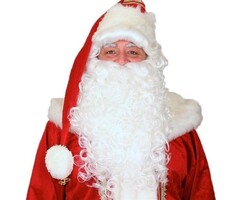 Partyline Perruque et barbe de père Noël luxueuses