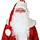 Luxurious Santa Claus wig and beard