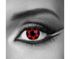 Zoelibat - Eyecatcher Sharingan color lenses Sasukes Mangekyu | 3-month lenses