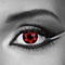 Sharingan kleurlenzen Sasukes Mangekyu | 3-maandlenzen