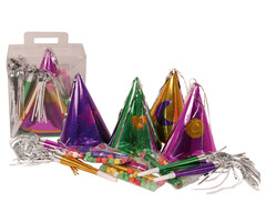 Partyline Party Package 4 people | New Year's package 3 accessories each person