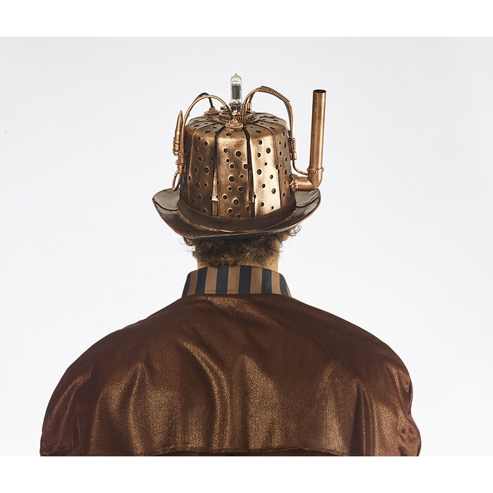Partyline Steampunk Hat | Model Chimney | Hat retro futuristic