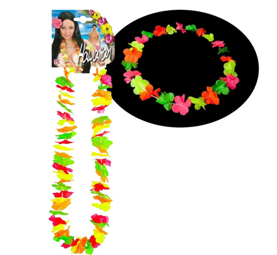 Neon Hawai Lei - 12 pcs