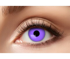 Zoelibat - Eyecatcher Lentilles de contact Purple Gothic | Verres hebdomadaires violets