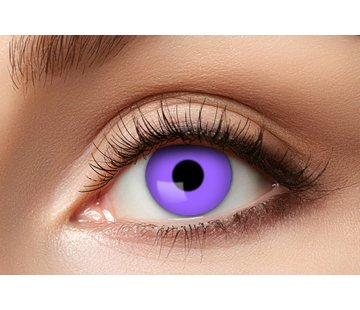 Eyecatcher Lentilles de contact Purple Gothic | Verres hebdomadaires violets