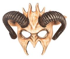 Partyline Masque vaudou oreilles du diable | Masque pour les yeux aux oreilles du diable