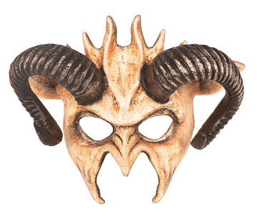 Partyline Voodoo masker Duivelsoren | Oogmasker met Duivelsoren