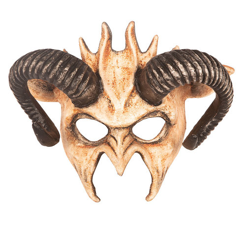 Partyline Voodoo masker Duivelsoren | Oogmasker met Duivelsoren
