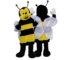 Partyline Bijen Kostuum in Pluche | Mascotte Kostuum