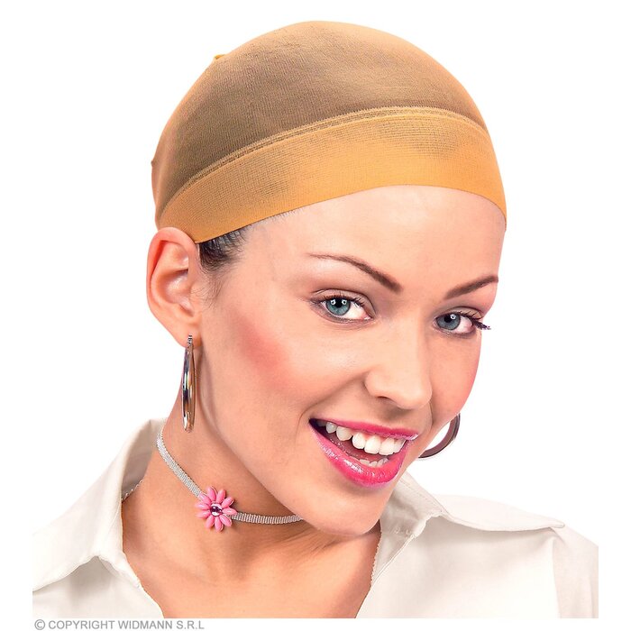 Widmann Wig Caps 2 pieces - Skin color and black - Widmann Pro Wig caps