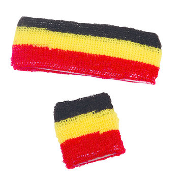 Partyline Sweatband set Belgium for adults - Supporters Belgium