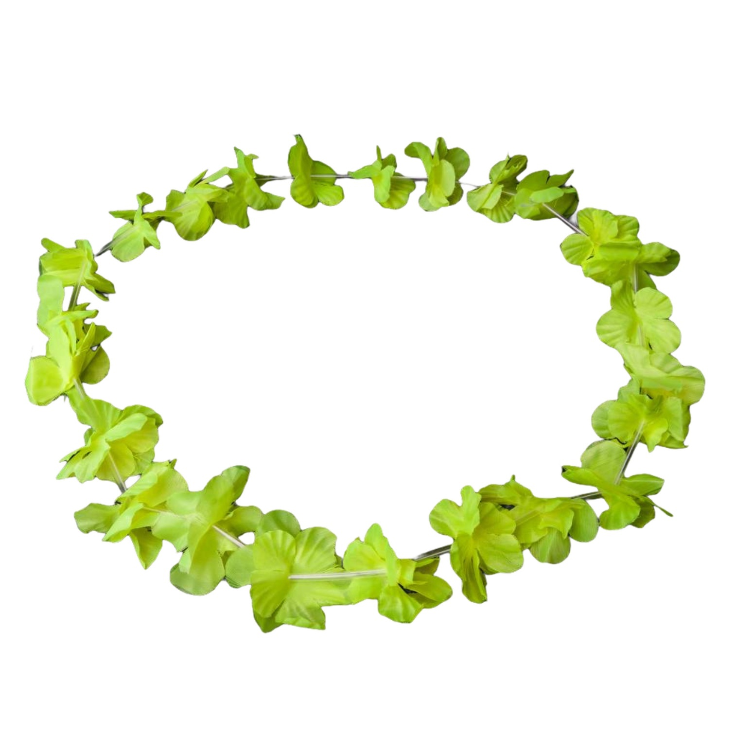 Breaklight.be Colliers Hawaii jaune fluo 12 pièces - Colliers fluorescent Hawaii