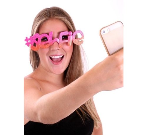 Partyline Lunettes selfie pour adultes - Bien sûr que tout le monde vous verra