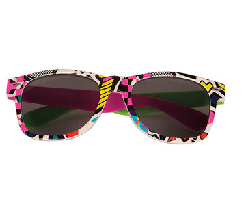 Partyline Disco retro glasses for adults