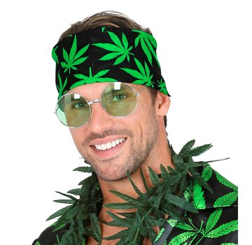 Widmann Bandana cannabis leaf for adults