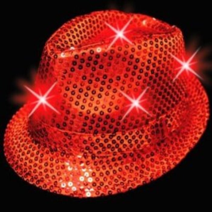 Breaklight.be Led Hat Funk Red