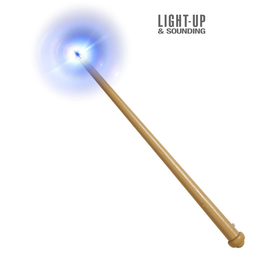 Magic wand 36 cm with light and sound (including 3 batteries)