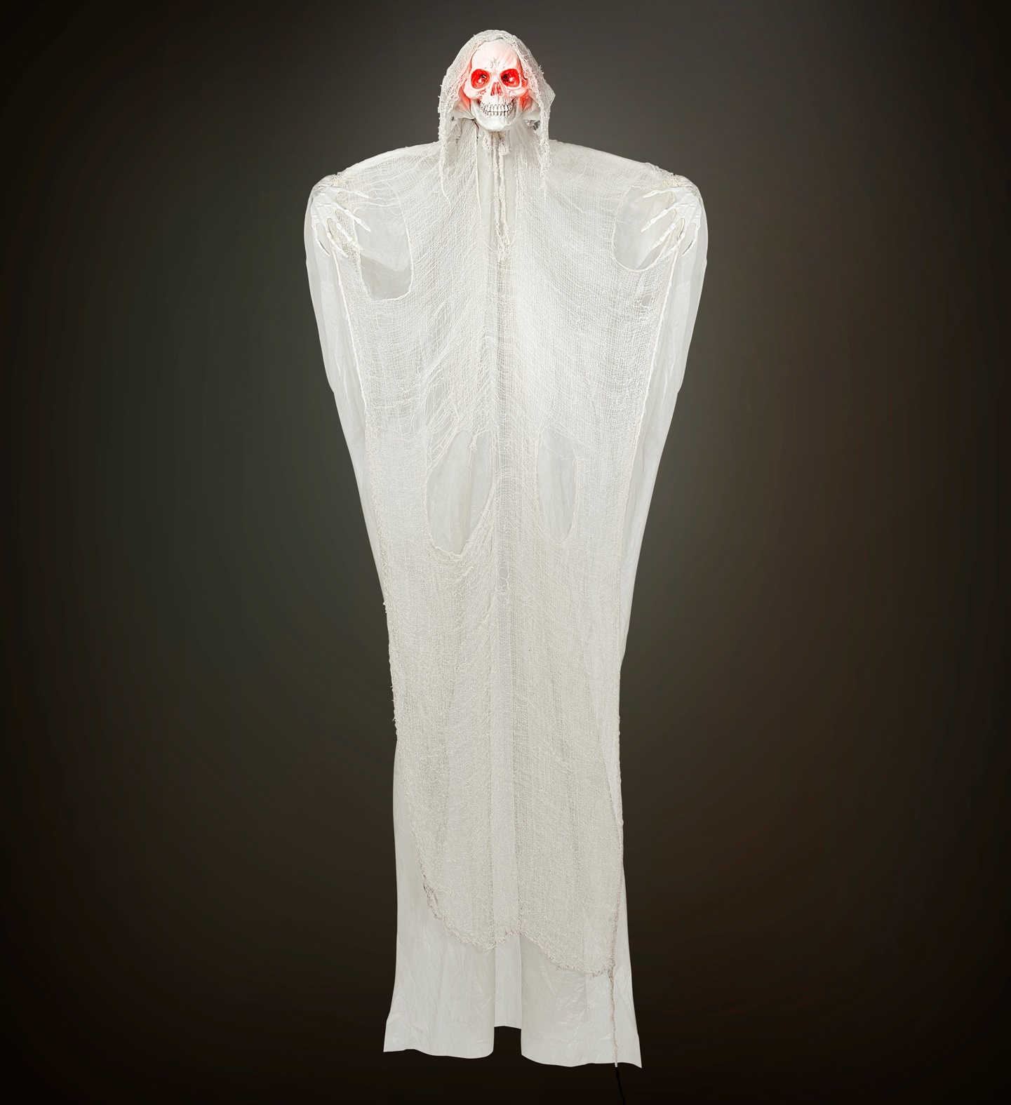 Widmann Halloween decoration Grim Reaper 240 cm with light and sound - Hanging doll sound-activated