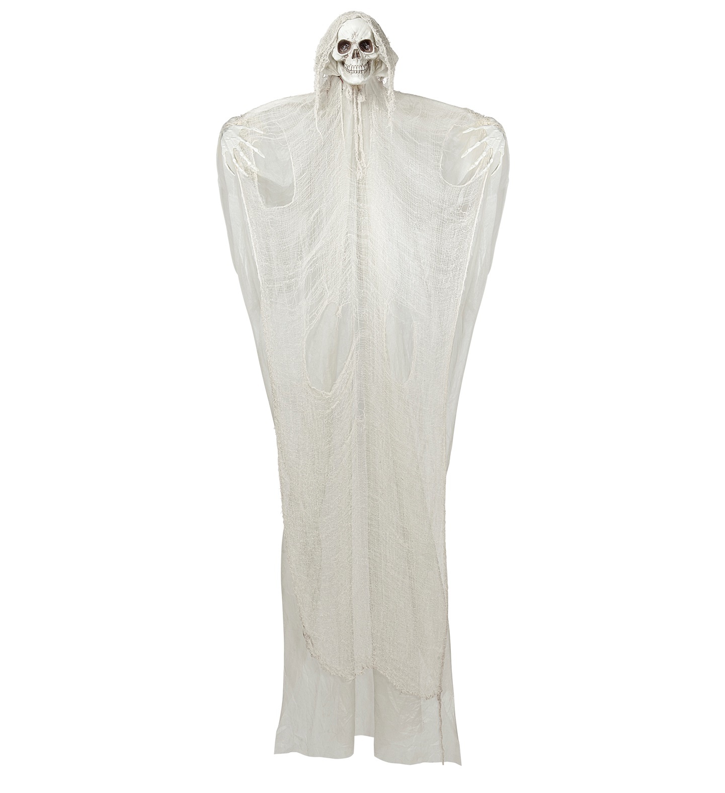 Widmann Halloween decoration Grim Reaper 240 cm with light and sound - Hanging doll sound-activated