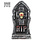 Décoration d'Halloween pierre tombale 60 cm avec lumière - LED multicolore 2 piles LR44 incluses
