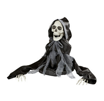 Widmann Halloween decoration moving reaper 50 cm with light and sound