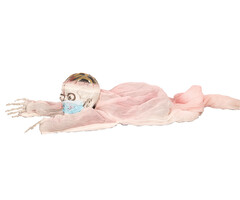 Partyline Kruipend skelet 150 cm - Halloween decoratie