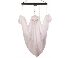 Partyline Halloween decoration moving ghost 120 cm with light and sound