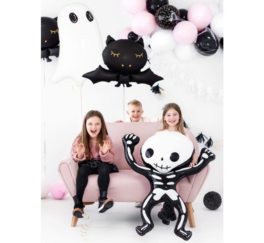 Ballon en aluminium Halloween Faucheuse 100 cm