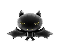 Party Deco Halloween foil balloon bat 80 cm