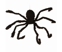 Partyline Halloween moving decoration spider 60 cm with light and sound