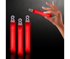 Breaklight.be Bâton lumineux rouge 15 cm