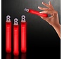 Glow stick rood 15 cm - Brandtijd +/- 6 tot 8 uur - geleverd met koordje