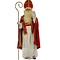 Costume de Saint Nicolas ensemble de 5 pièces - Costume de Saint Nicolas bon marché