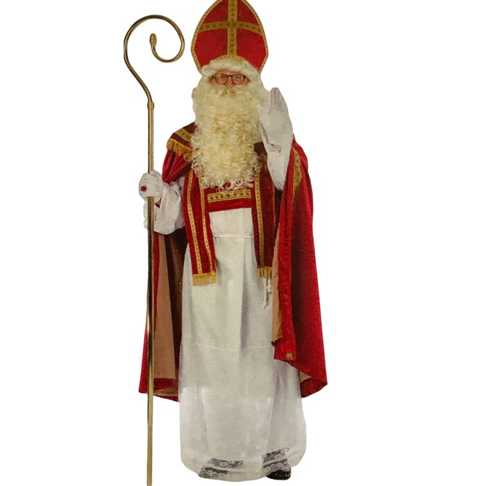 Partyline Costume de Saint Nicolas ensemble de 5 pièces - Costume de Saint Nicolas bon marché