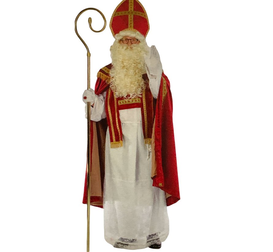 Costume de Saint Nicolas ensemble de 5 pièces - Costume de Saint Nicolas bon marché