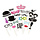 Set Photobooth - Fête 20 pièces  - Accessoires de fête 20 pieces