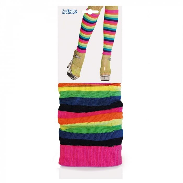 Boland Beenwarmers set regenboog - Beenwarmers in felle kleuren