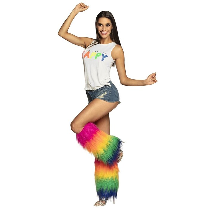 Boland Legwarmers rainbow rave set- Legwarmers in bright colours