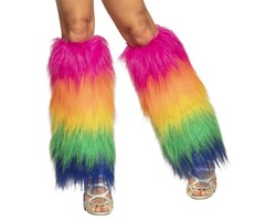 Boland Legwarmers rave set rainbow