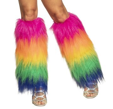 Boland Beenwarmers rave set regenboog