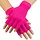 Gants rose fluo - Mitaines courtes rose fluo - Copy