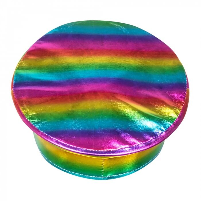 Boland Rainbow Rock Cap - Cap decorated with spikes and fake diamonds