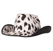 Partyline Cowboy hat with cow print