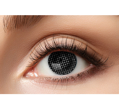 Eyecatcher Lentilles Halloween Annuelles Black screen - Lentilles noirs