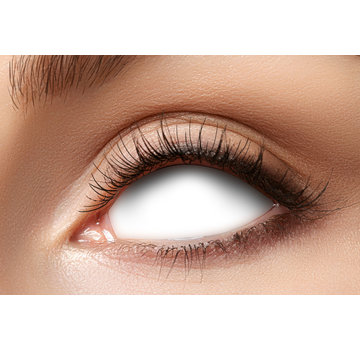 Eyecatcher Blind White Sclera lenses 22 mm