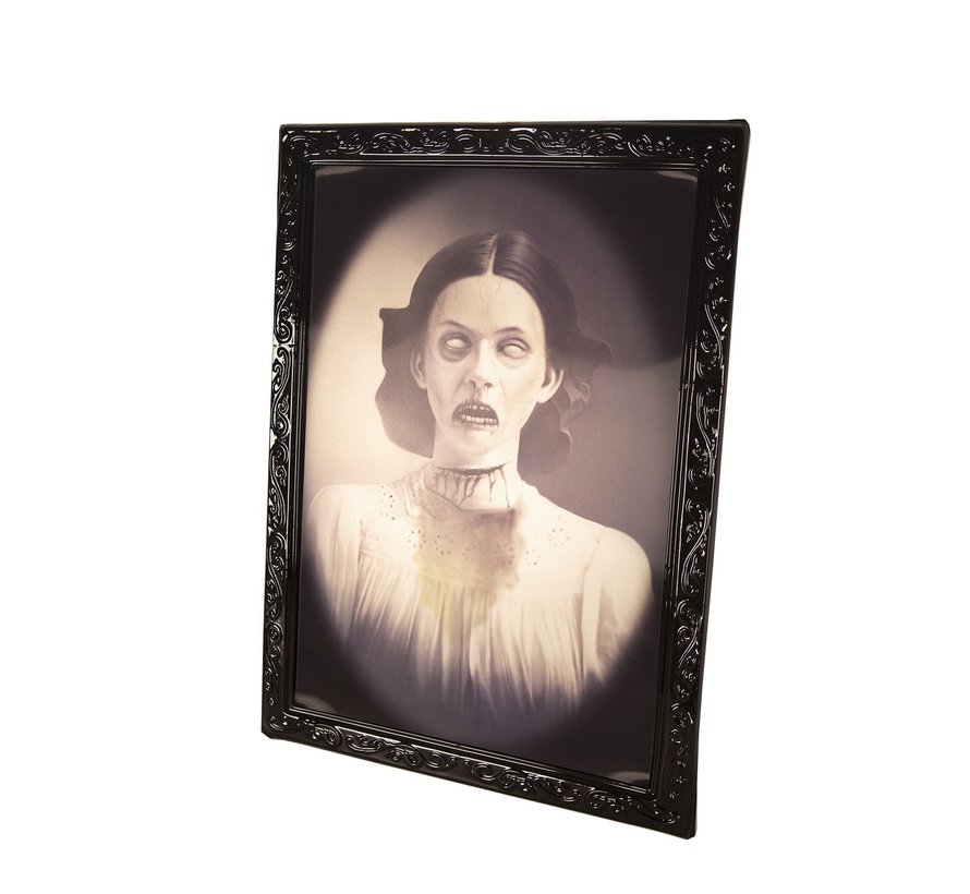 Cadres photos Halloween  - 48 cm x 34 cm  | portrait d'horreur | 5 cadres photo