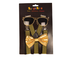 Partyline Gouden verkleedset